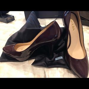 Prada dress shoes. 4” heels.